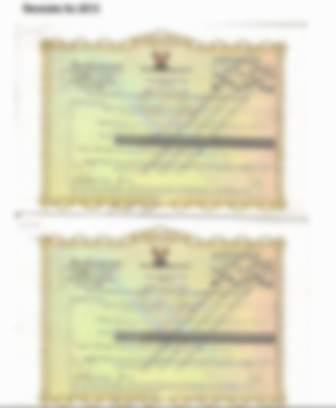 A state government revenue receipt.